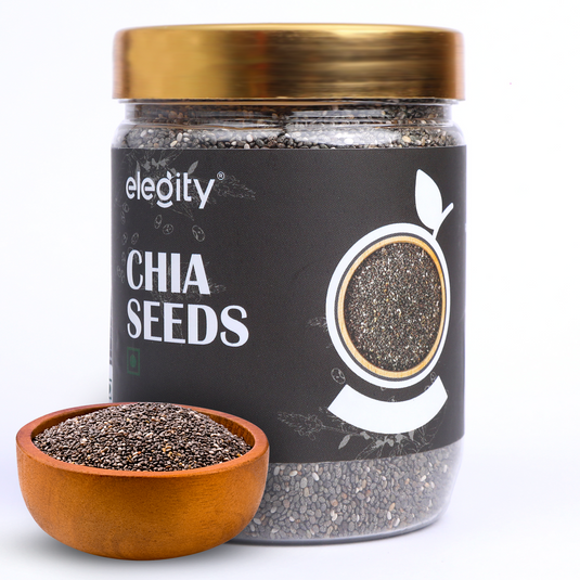 Healthy chia seeds for salads
