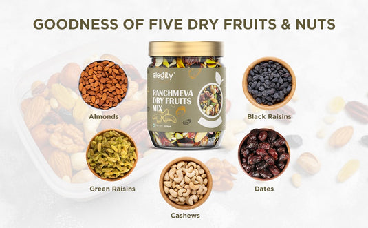 Elegity PANCHMEVA DRY FRUITS MIX 250 GM
