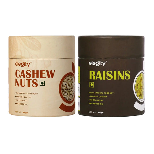 Cashew and Raisins - Combo Elegitystore