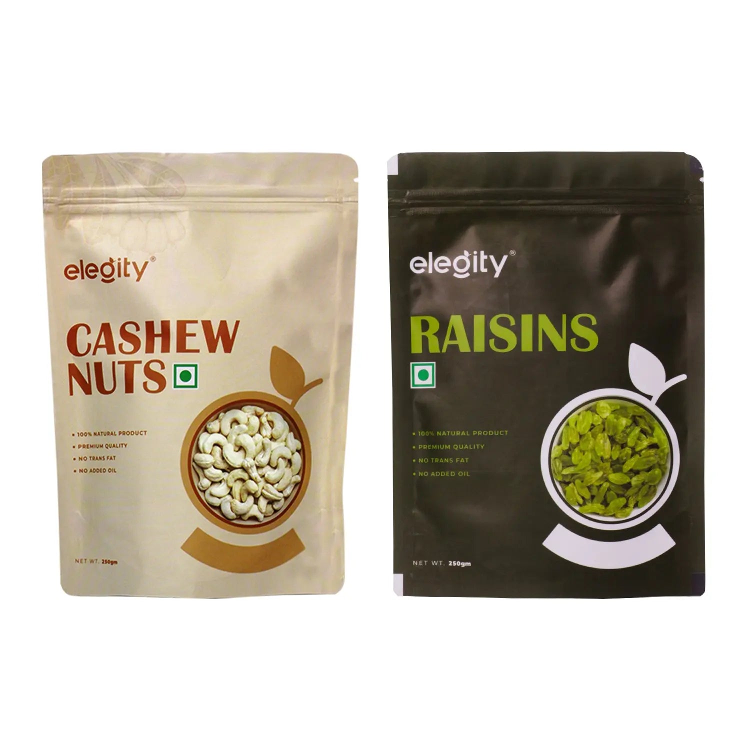 Cashew and Raisins - Combo Elegitystore