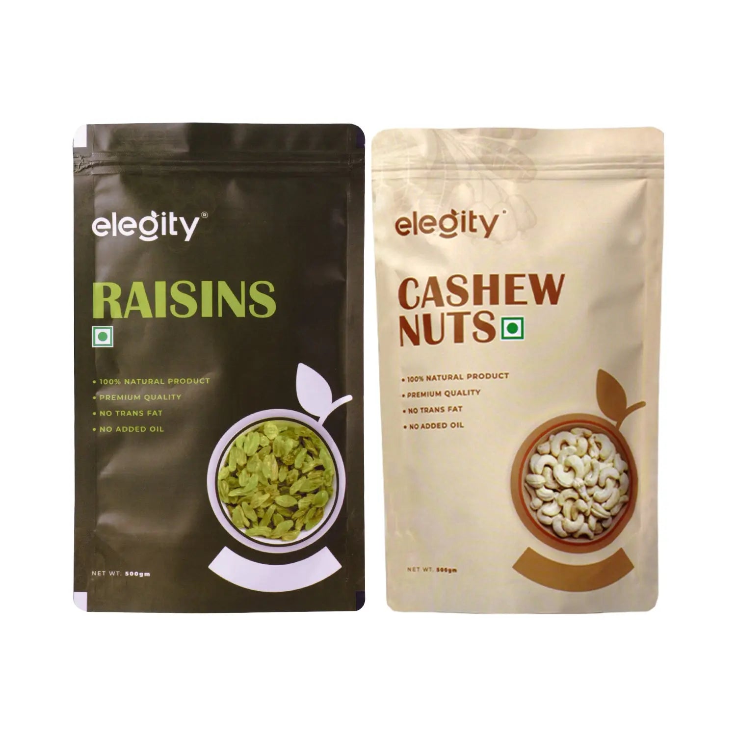 Cashew and Raisins - Combo Elegitystore