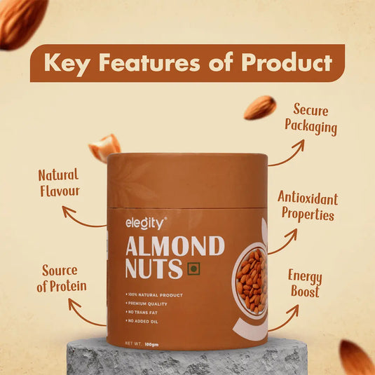 Premium  jumbo Almonds Nuts - Elegitystore