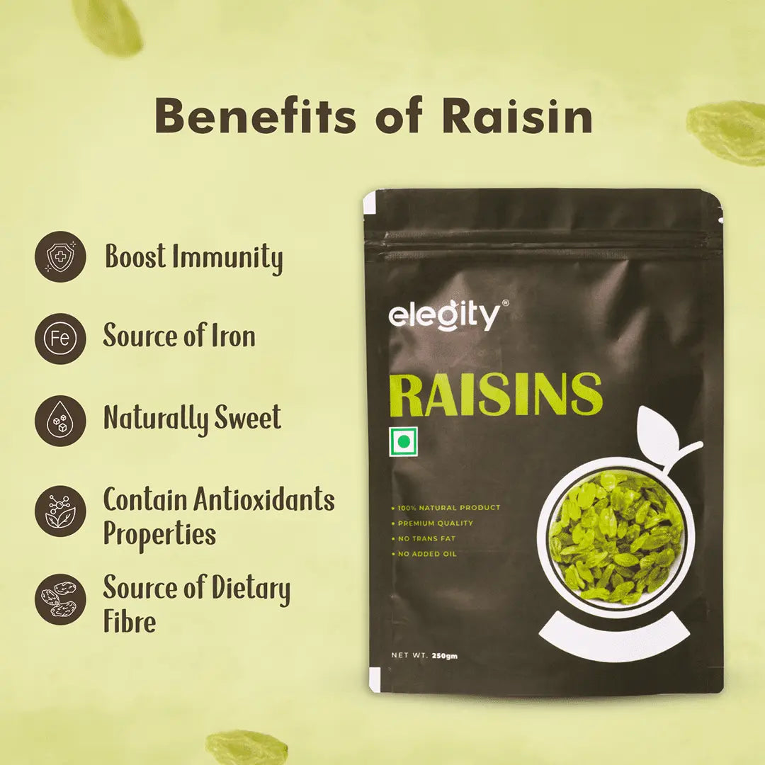 Green raisins Benefit